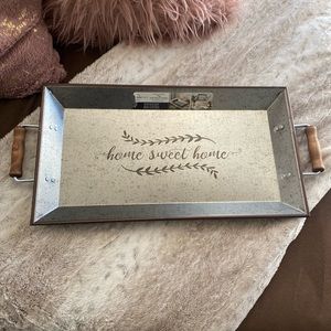 Brand New Home Sweet Home Rustic Tray